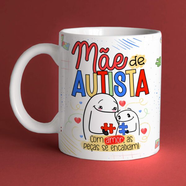 Caneca Personalizada - Dia das Mães Florks 2