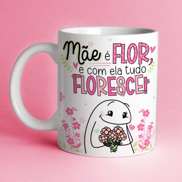 Caneca Personalizada - Dia das Mães Florks 1 - Image 5