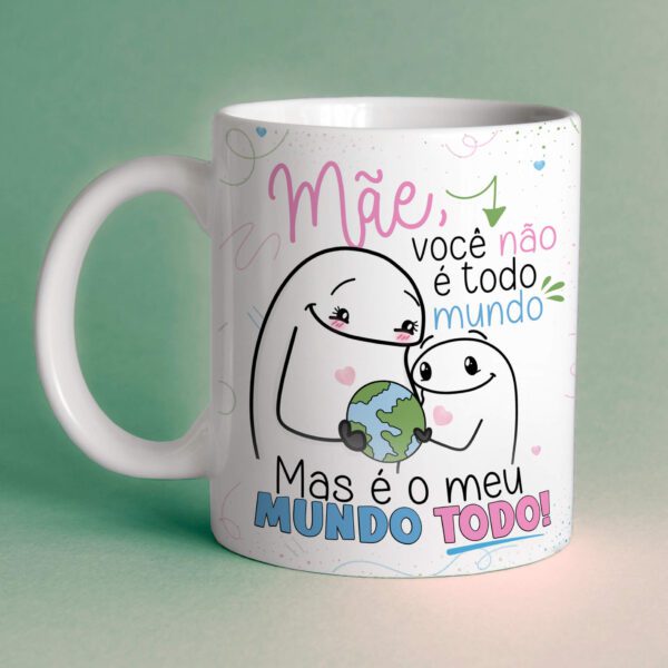 Caneca Personalizada - Dia das Mães Florks 1 - Image 3