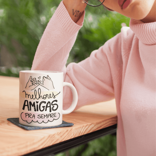 Caneca Personalizada com Estampa de Amizade - Amigas - Image 9