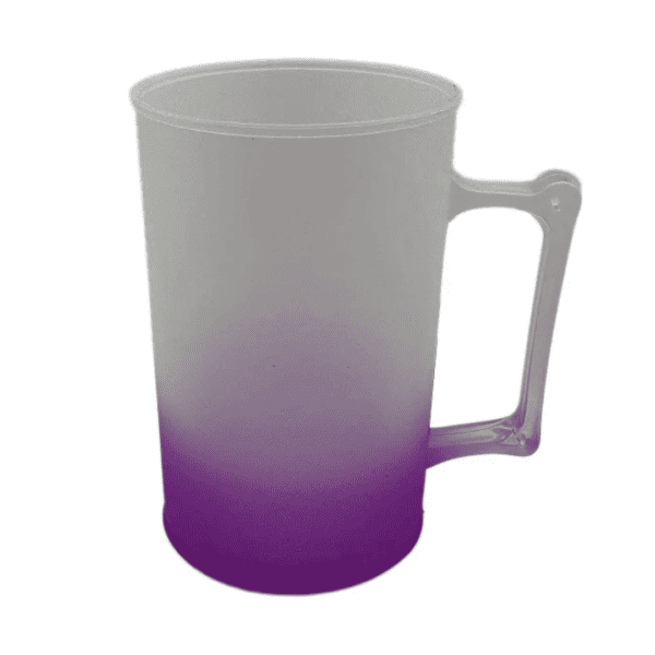 Caneca de Chopp Acrílico 500ml - Pintura Degradê - Image 8